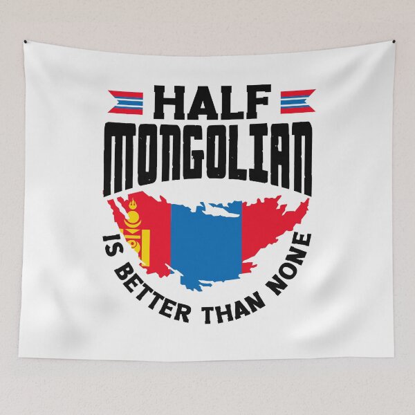 Item preview, Mongolian Mongolia Mongolian Flag Quote designed and sold by ShopTheStyle.