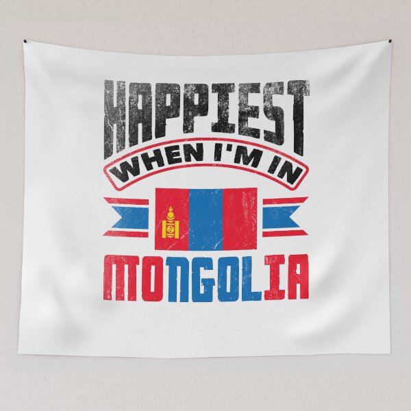 Item preview, Mongolian Mongolia Mongolian Flag Quote designed and sold by ShopTheStyle.