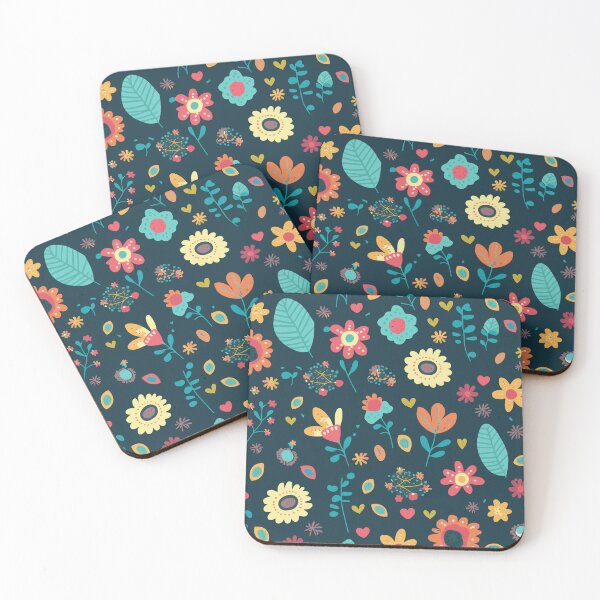 Item preview, Vibrant Spring Flowers Pattern for Girls designed and sold by lazarus93.