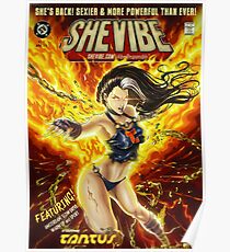SheVibe Presents Tantus! Phoenix Rising Cover Art Poster