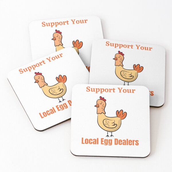 Item preview, Support Your Local Egg Dealers designed and sold by funkyfreshfinds.