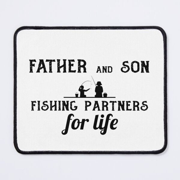 Item preview, Father and Son, Fishing Partners for Life designed and sold by Forever-Collie.