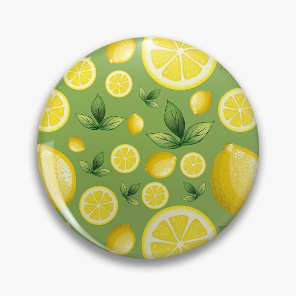 Item preview, Lemon and Lime Seamless Surface Pattern designed and sold by PBJArt.