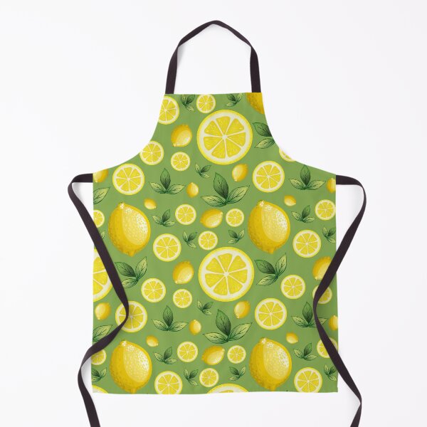 Aperçu de l'œuvre Motif de surface sans couture citron et citron vert créée et vendue par PBJArt.