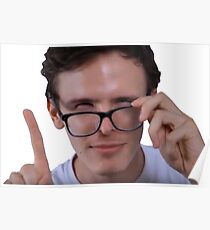 Idubbbz Finger Wag Poster