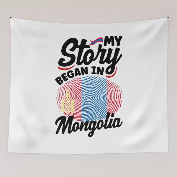 Item preview, Mongolian Mongolia Mongolian Flag Quote designed and sold by ShopTheStyle.
