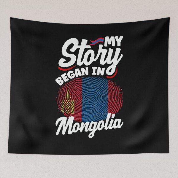 Item preview, Mongolian Mongolia Mongolian Flag Quote designed and sold by ShopTheStyle.