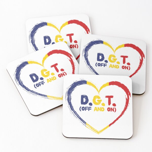 Item preview, D.G.T (Off and On) - Theodor Andrei - Romania 2023 - Eurovision Song Contest designed and sold by Vision-Tees.