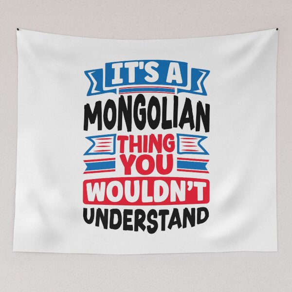 Item preview, Mongolian Mongolia Mongolian Flag Quote designed and sold by ShopTheStyle.