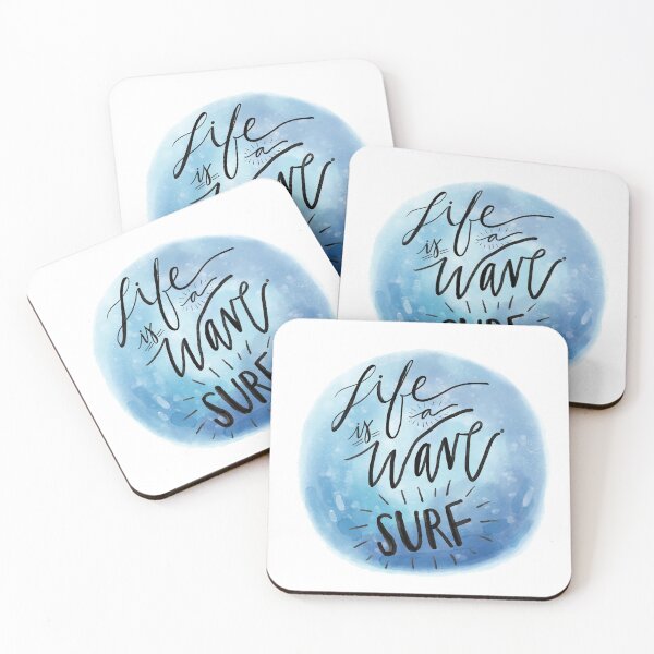 Item preview, Life is a Wave: SURF designed and sold by Makanahele.