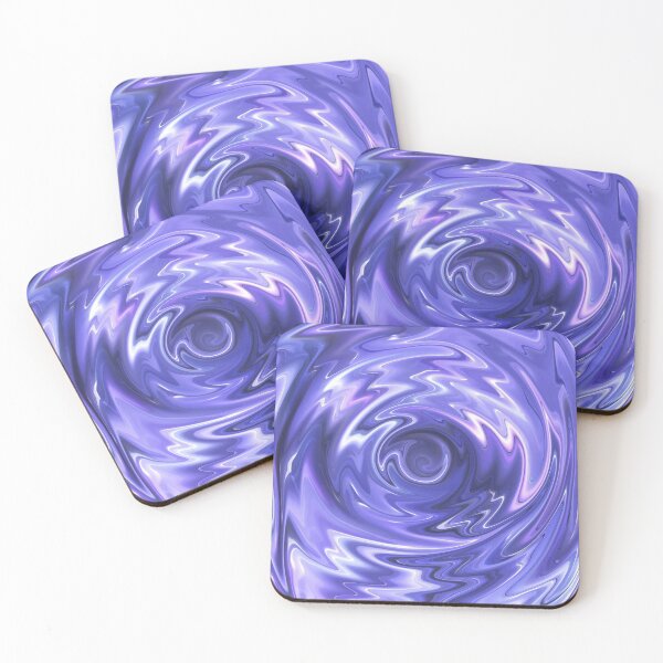 Item preview, color combination holographic purple glow wavey dresses designed and sold by Cici-Chan.