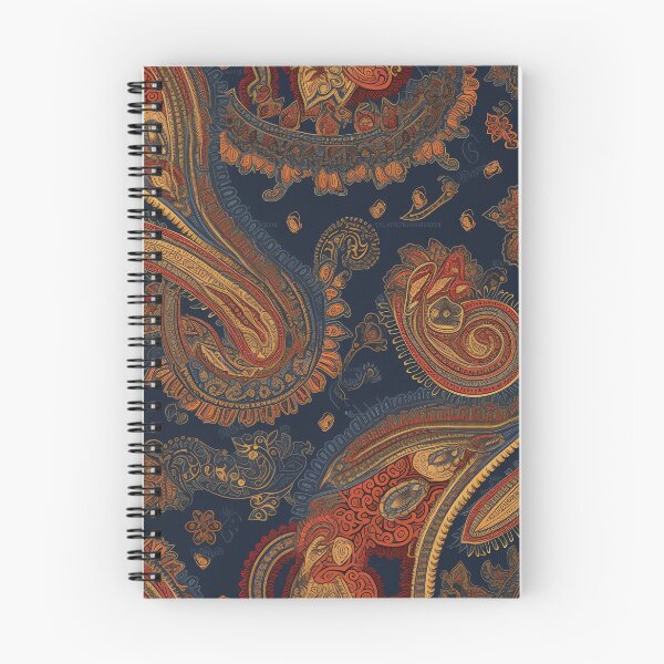 Item preview, Blue Paisley Brocade Print designed and sold by Rasendyll.