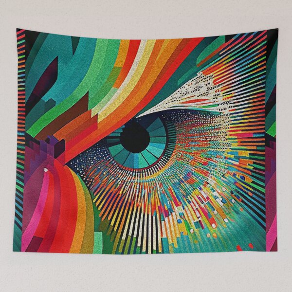 Item preview, Digital painting the power of data analysis. Science fine art. designed and sold by paulo silveira.