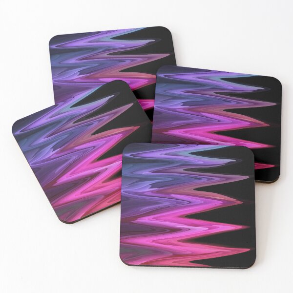 Item preview, color combination zig zag purple dresses designed and sold by Cici-Chan.
