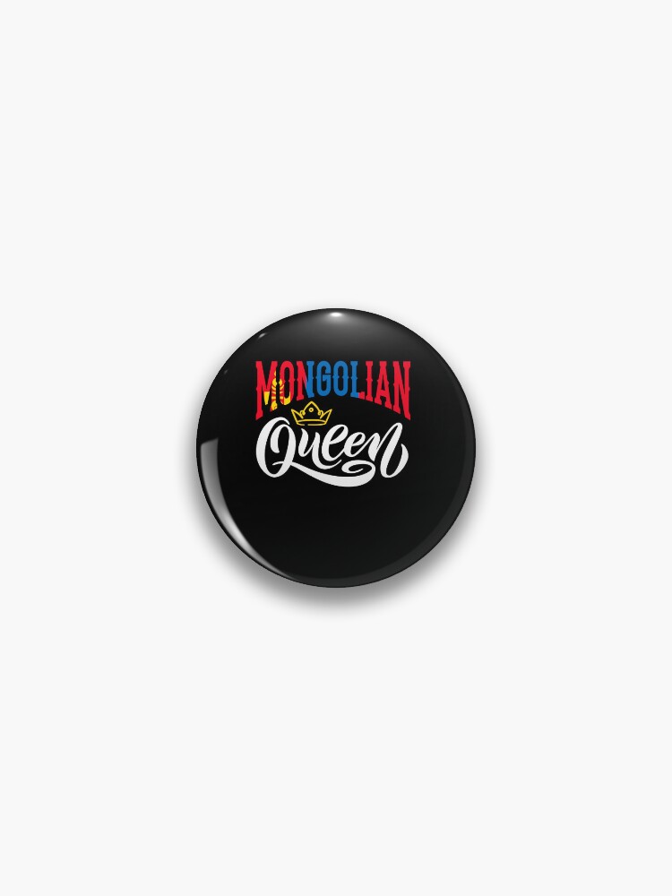 Thumbnail 1 von 3, Button, Mongolian Mongolia Mongolian Flag Quote designt und verkauft von ShopTheStyle.
