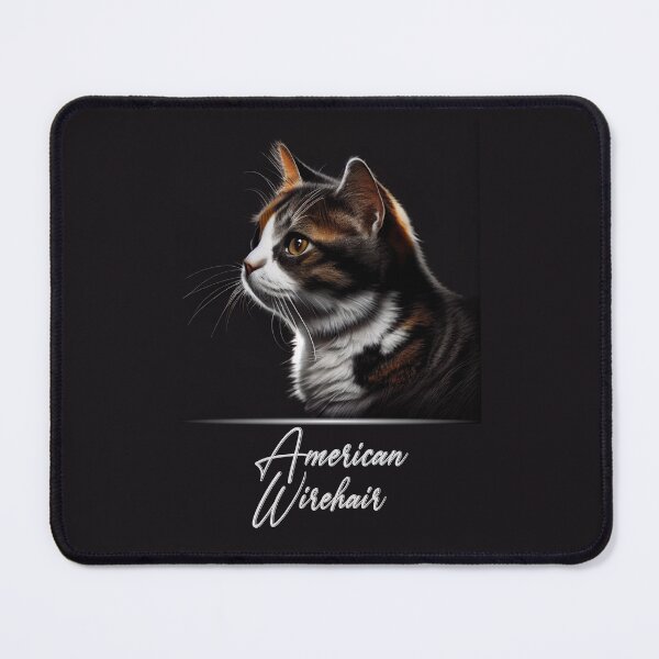 Item preview, American Wirehair Portrait designed and sold by Best-Breeds.