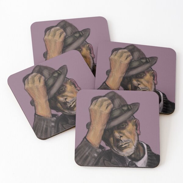 Item preview, Leonard Cohen portrait designed and sold by maria0505.