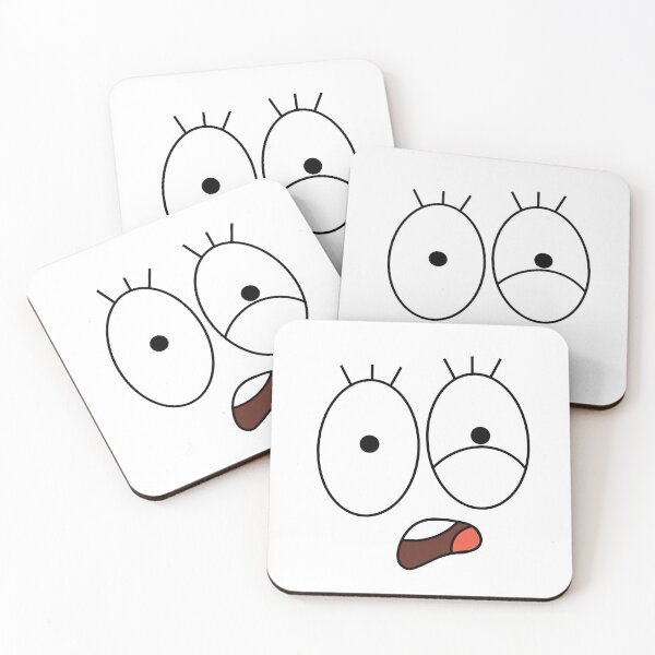 Item preview, Scared face expression designed and sold by Senber.