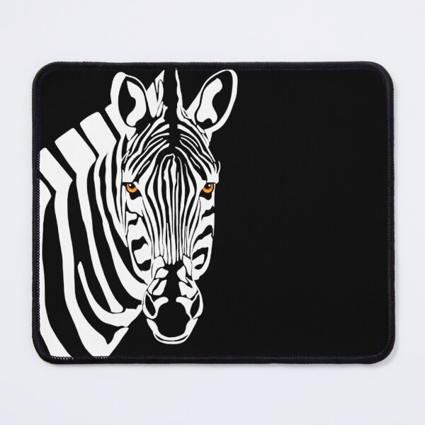 Item preview, Black and White Zebra Face designed and sold by Sfumata Illustration.