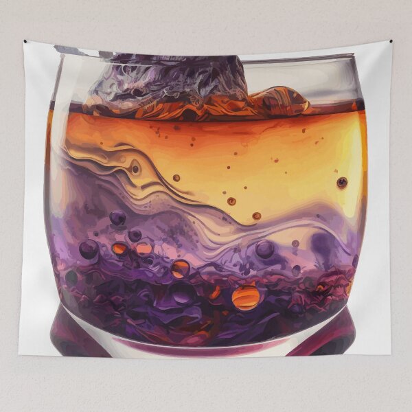 Item preview, whiskey glass gift designed and sold by TeeArtistry.