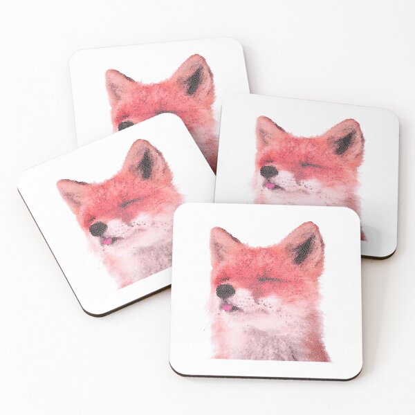 Item preview, cute fox steined glass texture stickers,cute fox steined glass texture t-shirt,cute fox steined glass texture phone cases designed and sold by Cici-Chan.