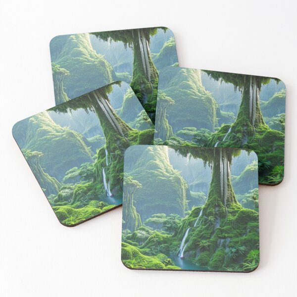 Item preview, Green Jungle Oasis designed and sold by M-Lin.