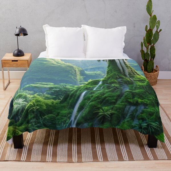 Item preview, Green Jungle Oasis designed and sold by M-Lin.