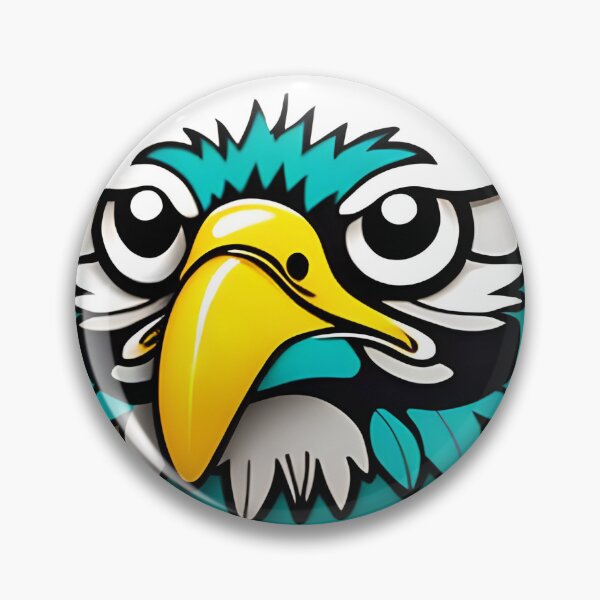 Item preview, happy coloful eagle designed and sold by Modefissi.
