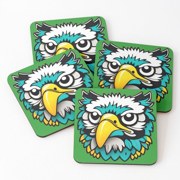 Item preview, happy coloful eagle designed and sold by Modefissi.