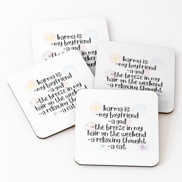 Item preview, karma is... - Taylor Swift designed and sold by stainedauroras.