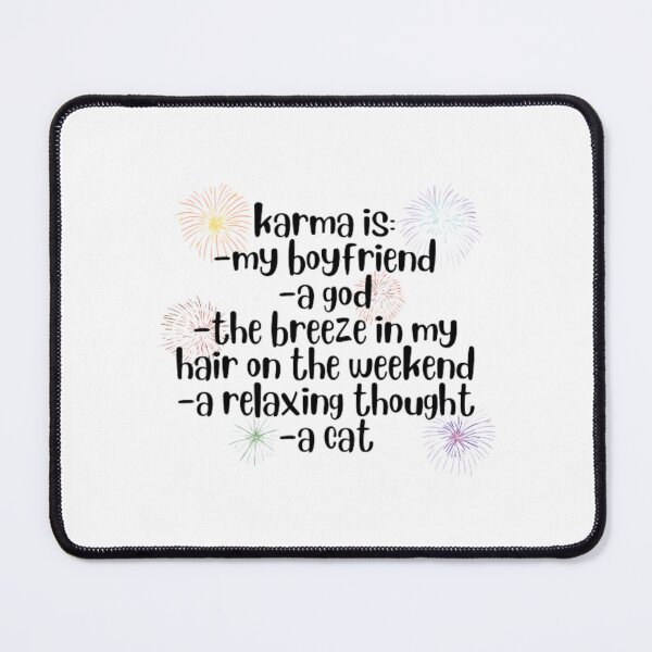 Item preview, karma is... - Taylor Swift designed and sold by stainedauroras.