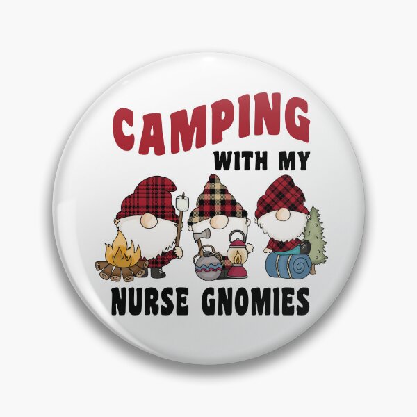 Item preview, Camping With My Nurse Gnomies designed and sold by TaraGbear.