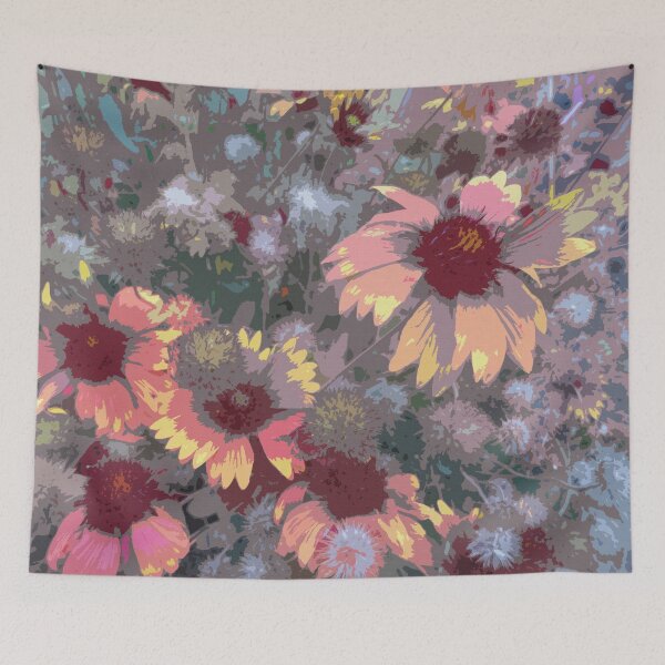 Item preview, Vintage Inspired Flowers Summer Shabby Chic Floral Design 1 of 4 designed and sold by Beachy.