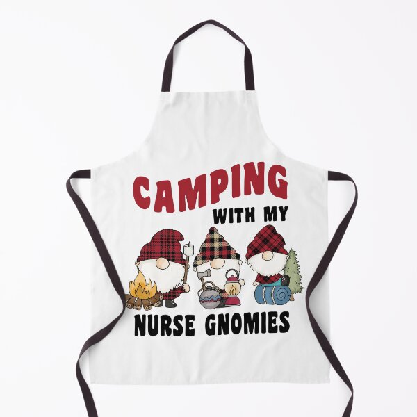 Item preview, Camping With My Nurse Gnomies designed and sold by TaraGbear.