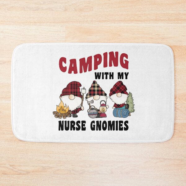 Item preview, Camping With My Nurse Gnomies designed and sold by TaraGbear.