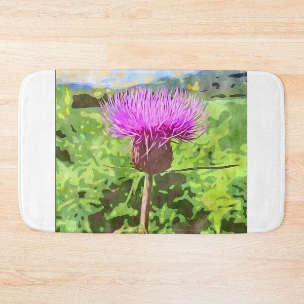 Item preview, Thistle Scotland water colour designed and sold by Justeecat.