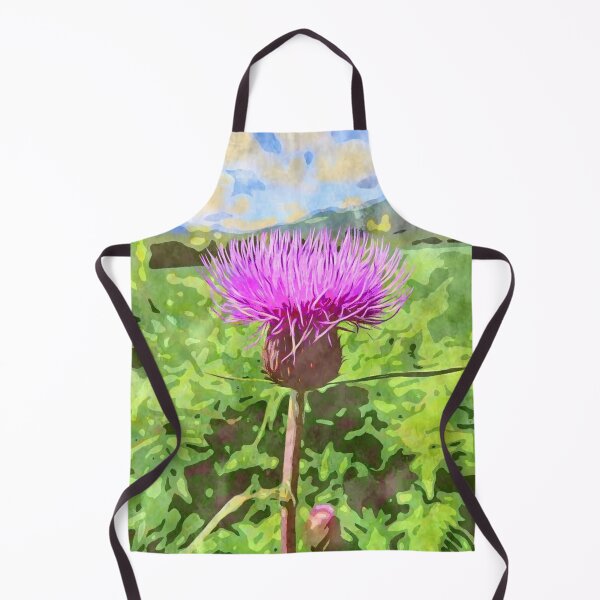 Item preview, Thistle Scotland water colour designed and sold by Justeecat.