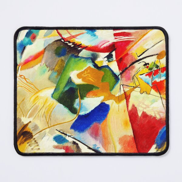 Item preview, Green Center (1913) high resolution art by Russian artist Wassily Kandinsky designed and sold by wholigans.