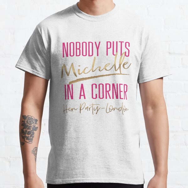 nobody puts baby in the corner t shirt zara