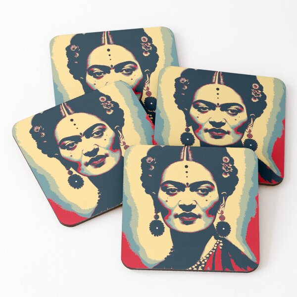 Item preview, Frida Kahlo Square Poster designed and sold by KALEIDOSCOPE UK.