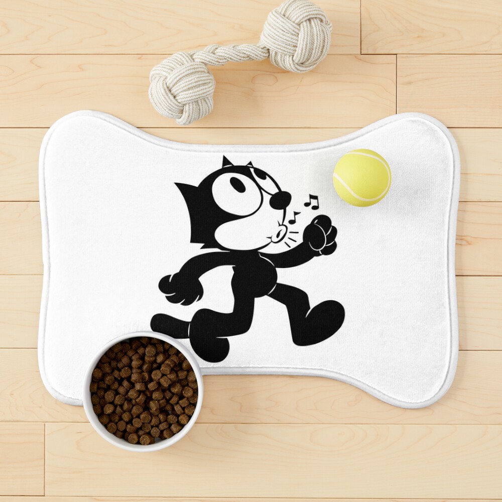 Cartoon Cats Pet Food Mat