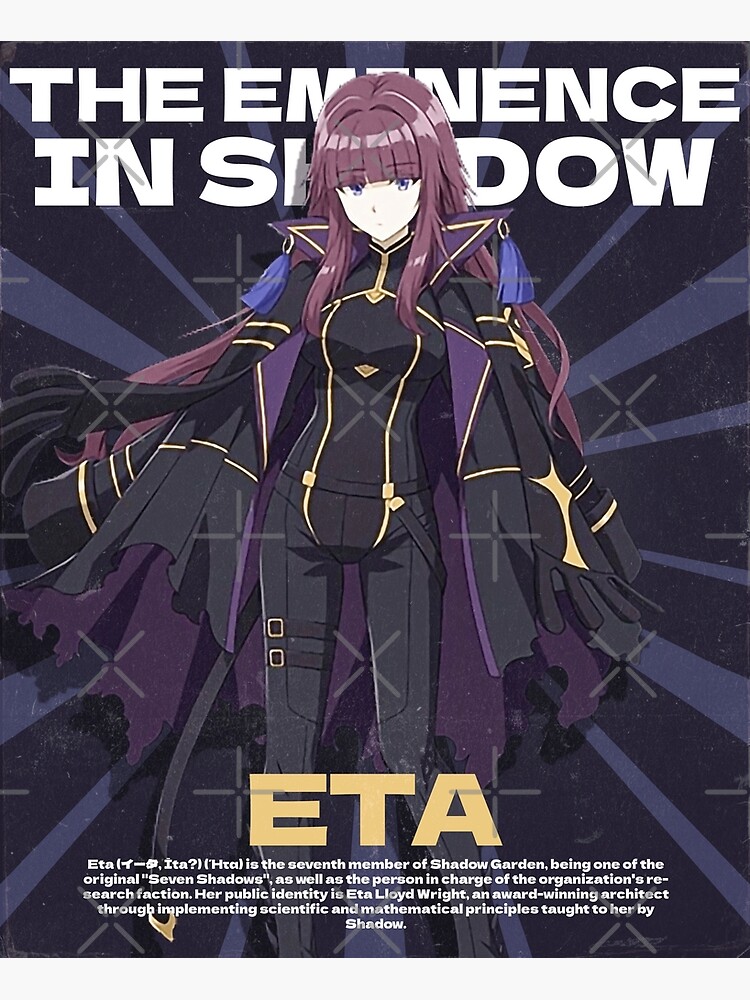 Zeta ゼータ, The Eminence in Shadow Poster for Sale by B-love