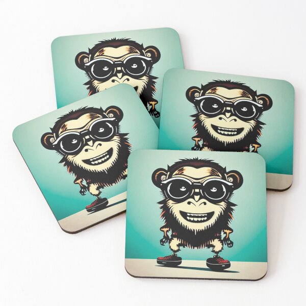 Item preview,  crazy monkey designed and sold by artegrafico92.