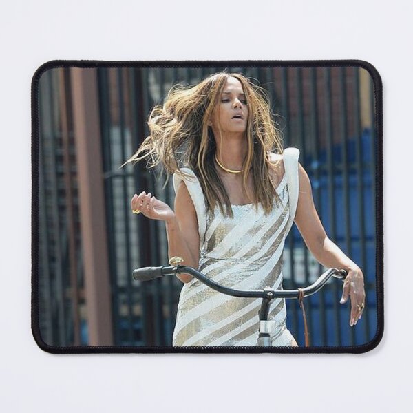 Item preview, Halle Berry Perches On Bicycle Art designed and sold by vlorettalorna.