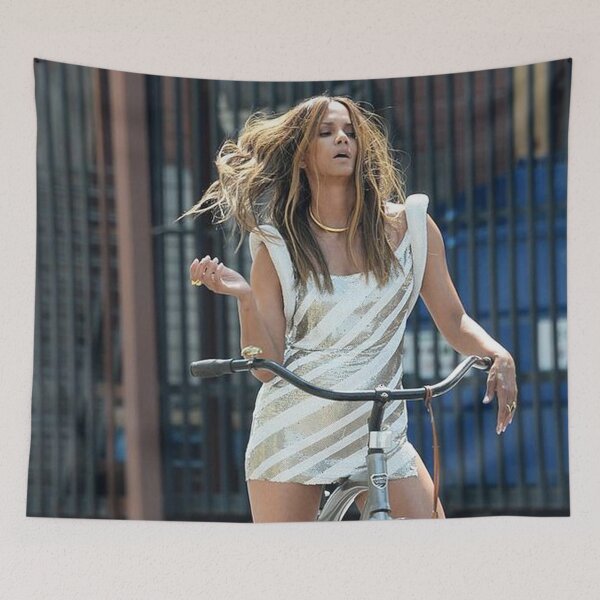 Item preview, Halle Berry Perches On Bicycle Art designed and sold by vlorettalorna.