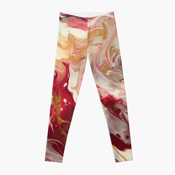 Garnet & Gold Pour Leggings