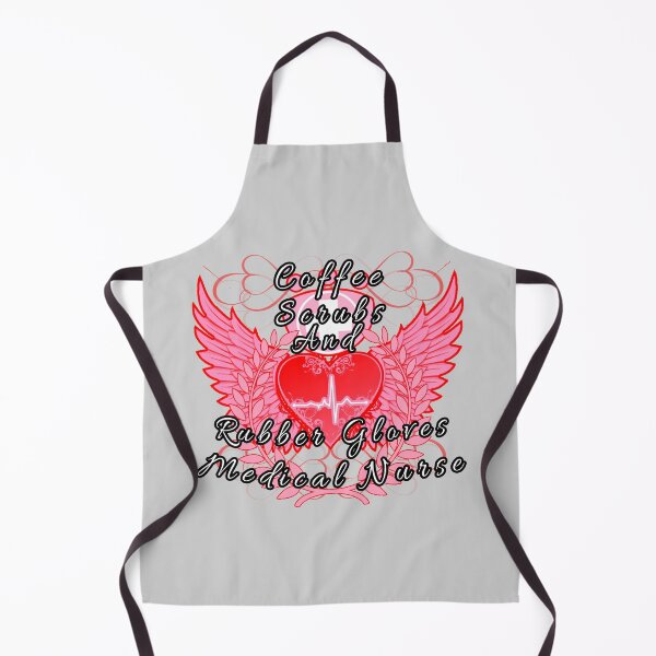 Item preview, Coffee Scrubs And Rubber Gloves Medical Nurse designed and sold by A-T-H.