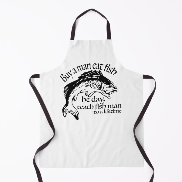 Item preview, 'Buy A Man A Fish' Bad Translation Meme designed and sold by LawTurley.