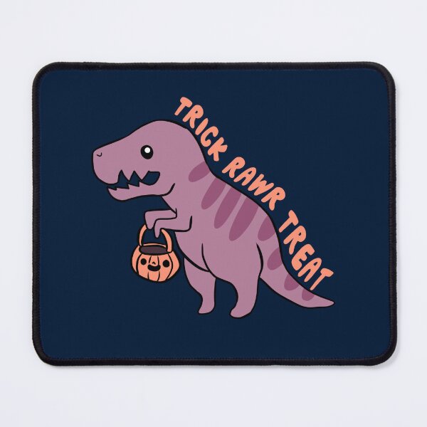 Item preview, Trick rawr treat t rex cute and funny dinosaurs ready for halloween designed and sold by Yarafantasyart.