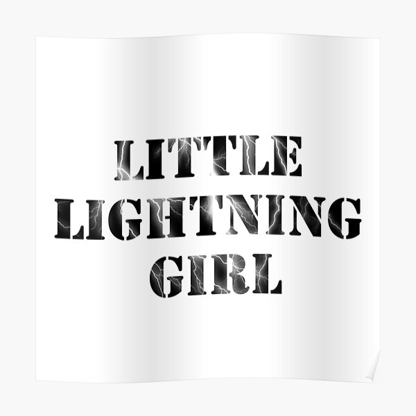 Little Lightning Girl | Red Queen Poster